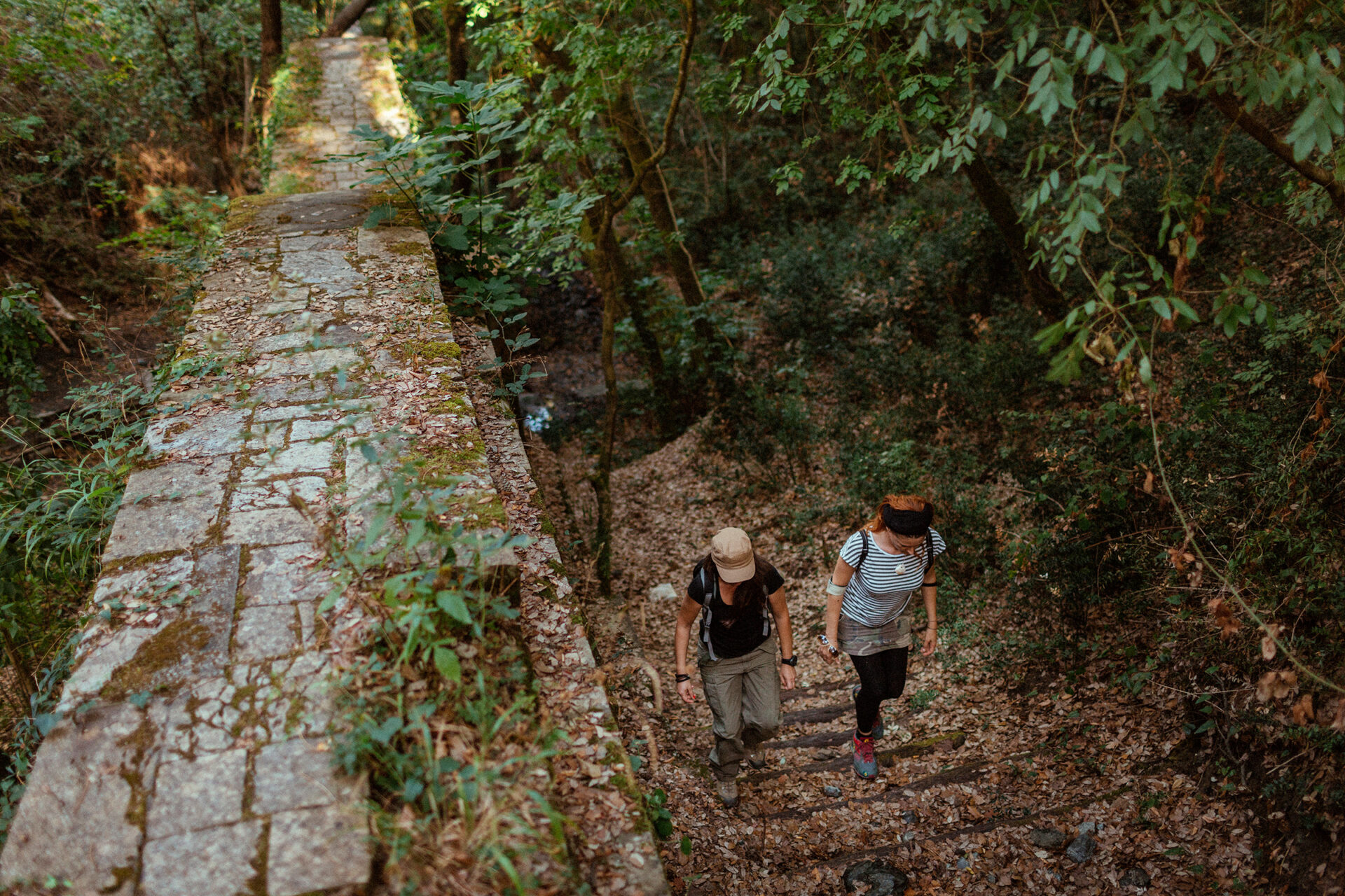 The path of the Leopoldine Aqueduct