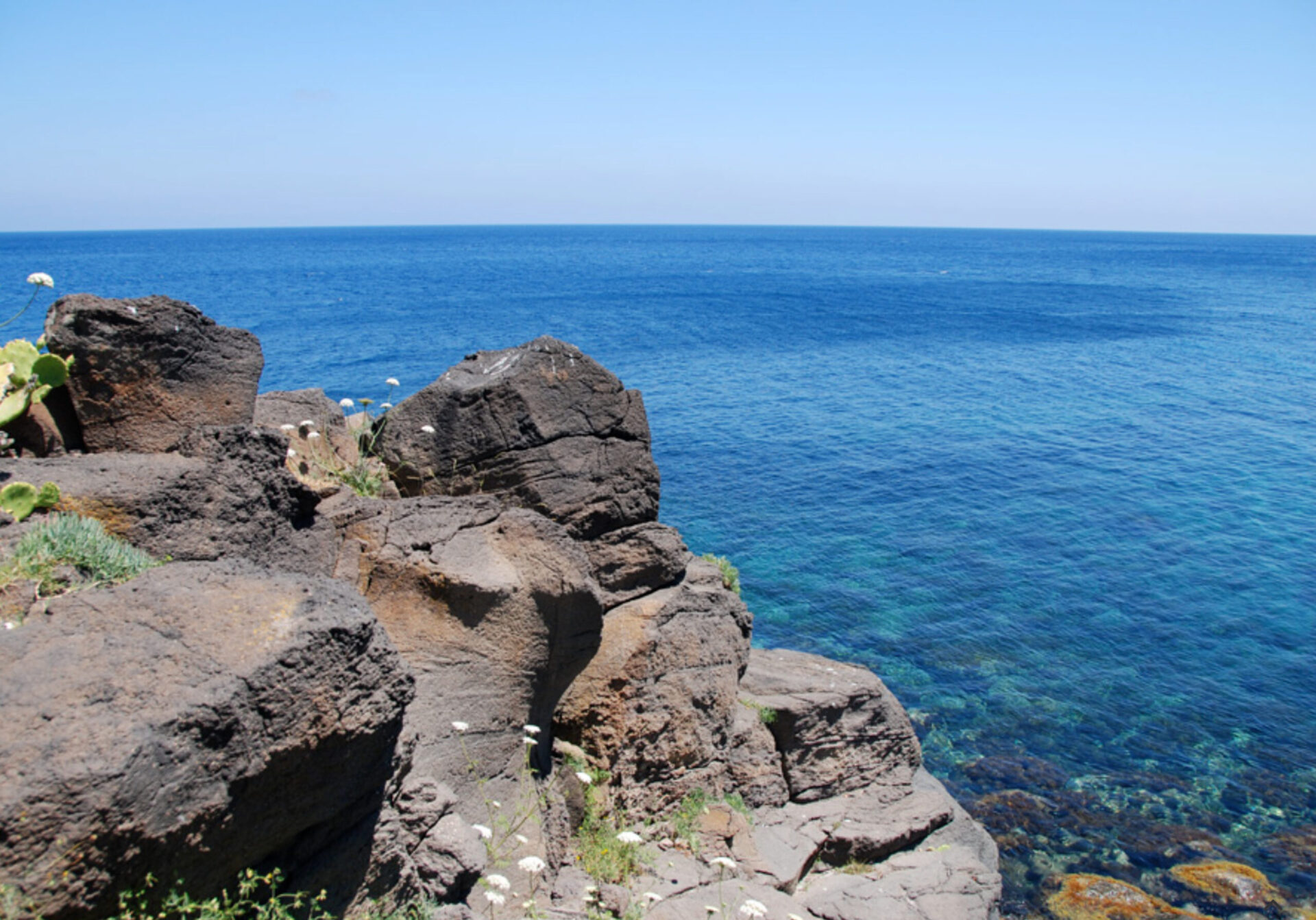 Beaches and coves of Capraia