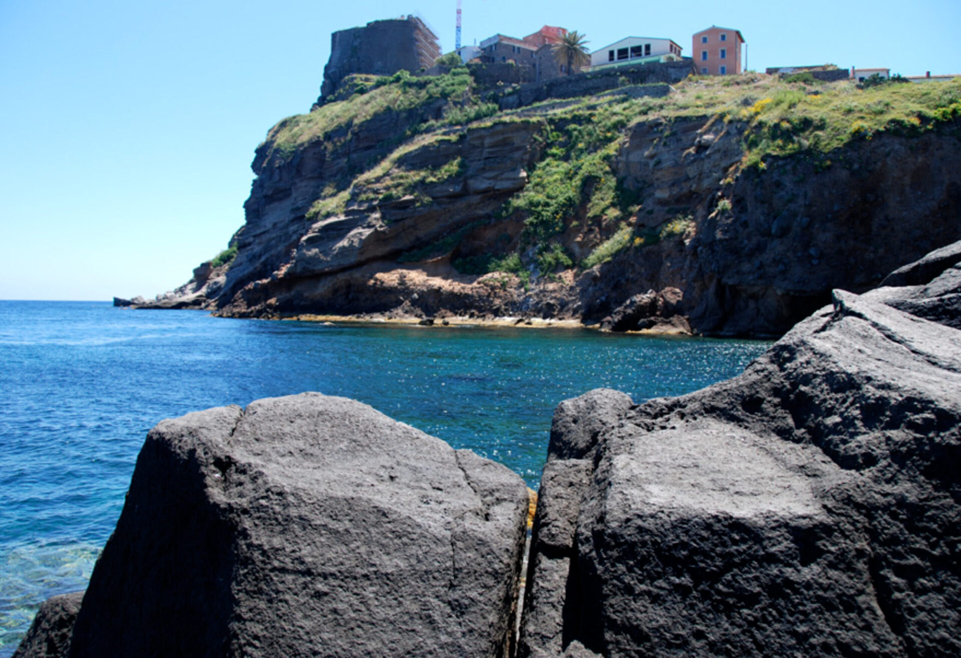 Beaches and coves of Capraia