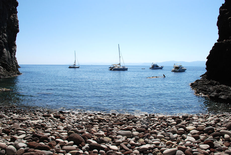 Beaches and coves of Capraia