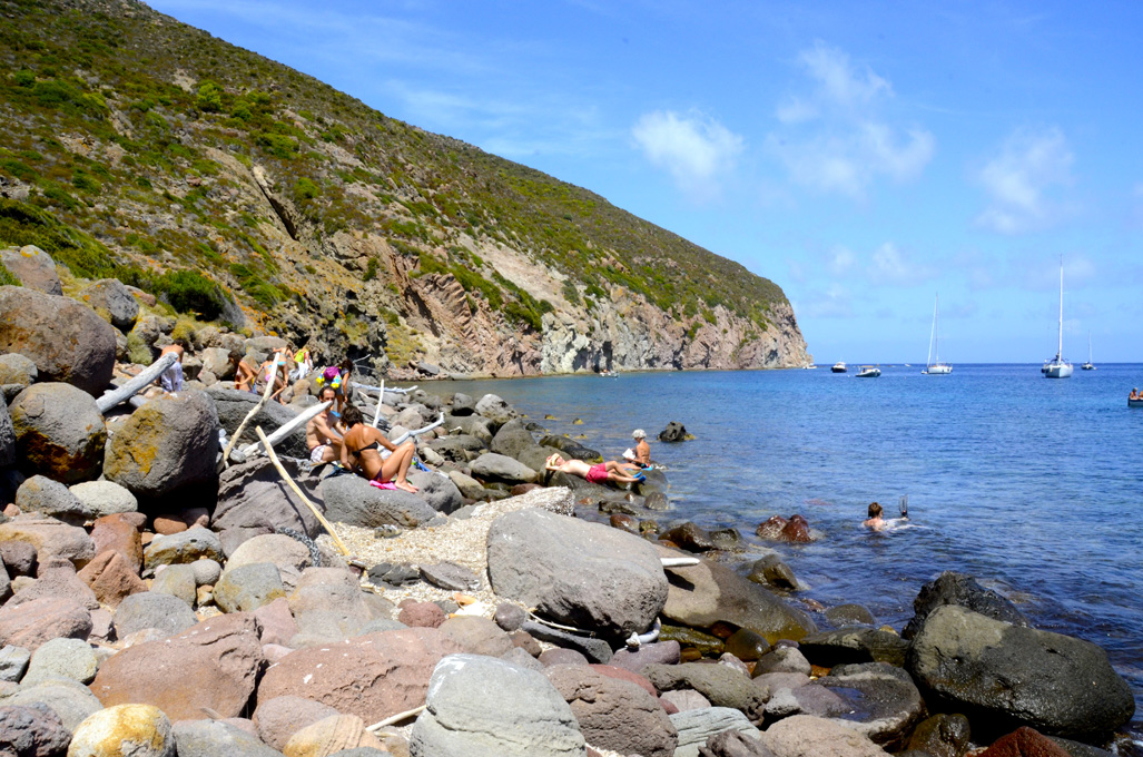 Beaches and coves of Capraia