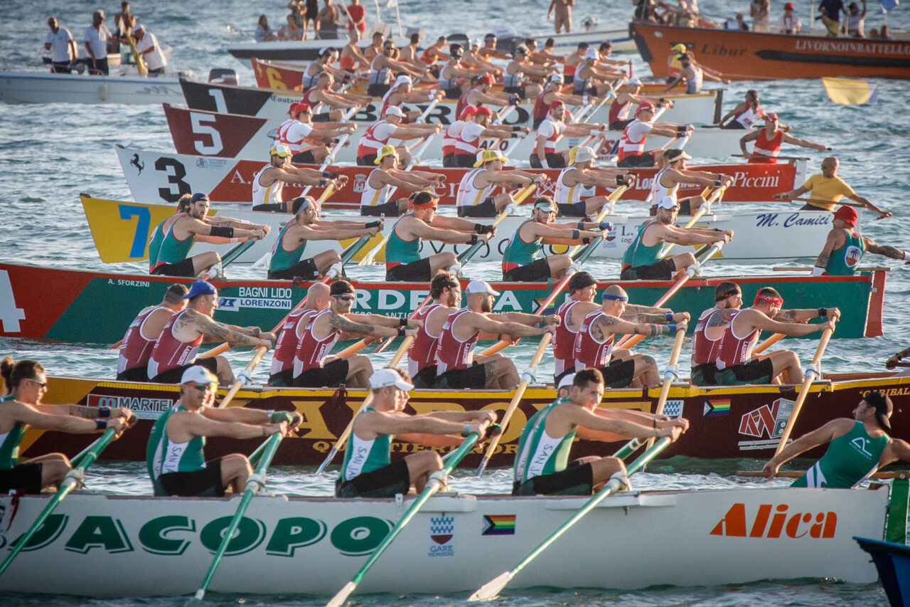 The thrill of the Livorno Rowing Races