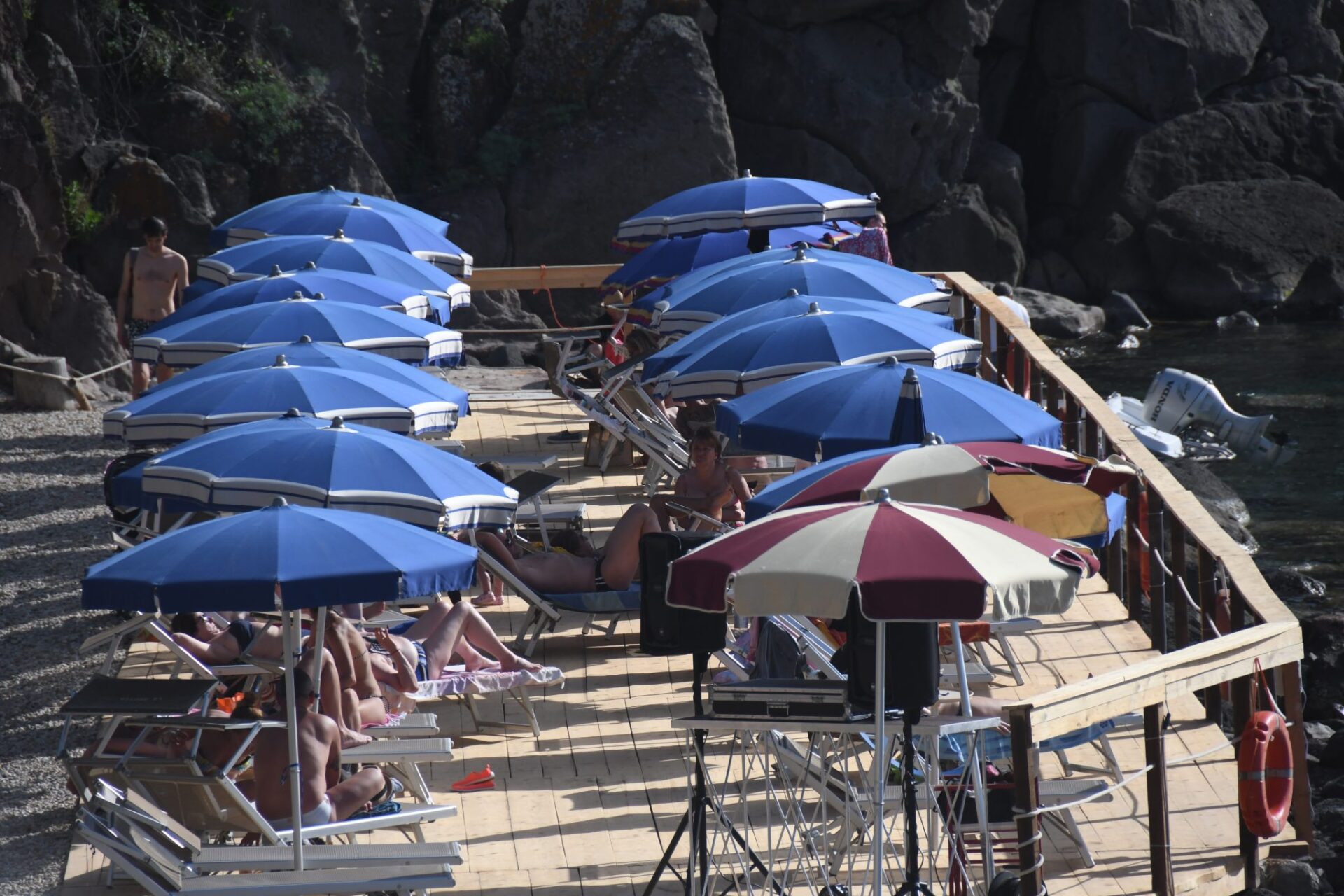 Beaches and coves of Capraia