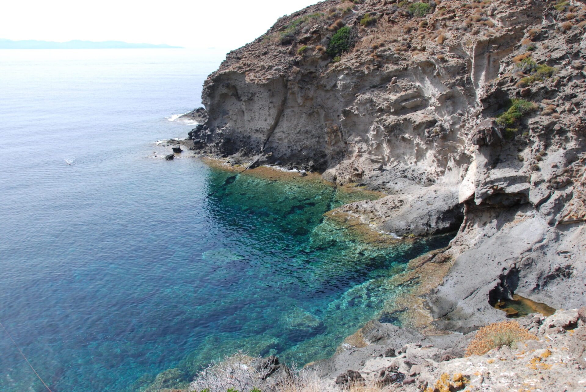 Beaches and coves of Capraia