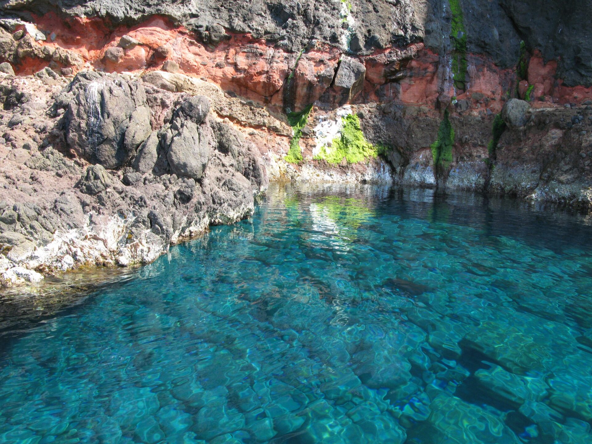 Beaches and coves of Capraia