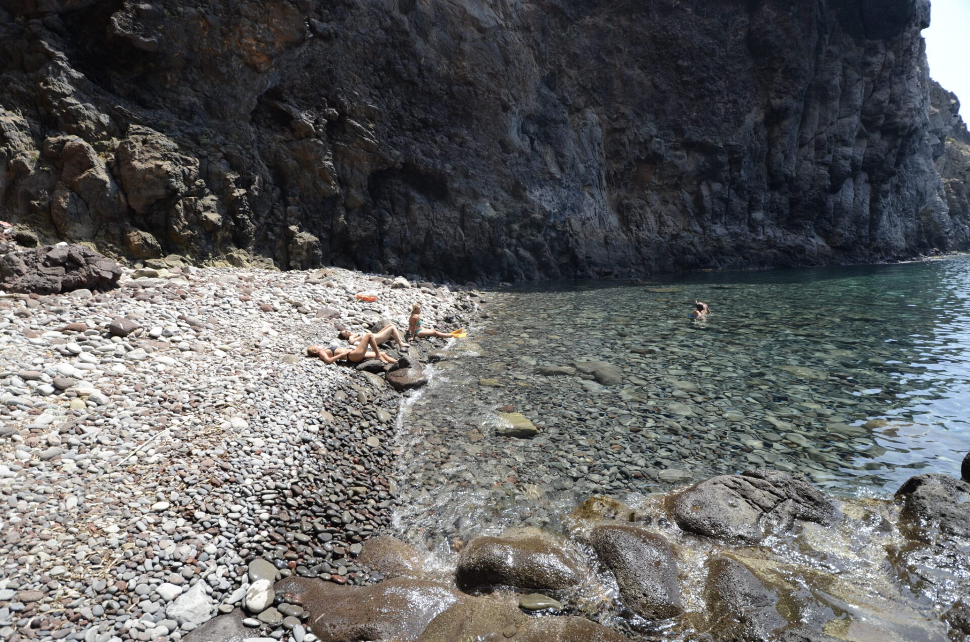 Beaches and coves of Capraia
