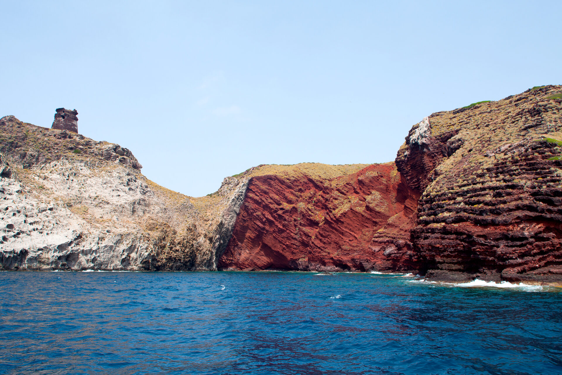 Beaches and coves of Capraia