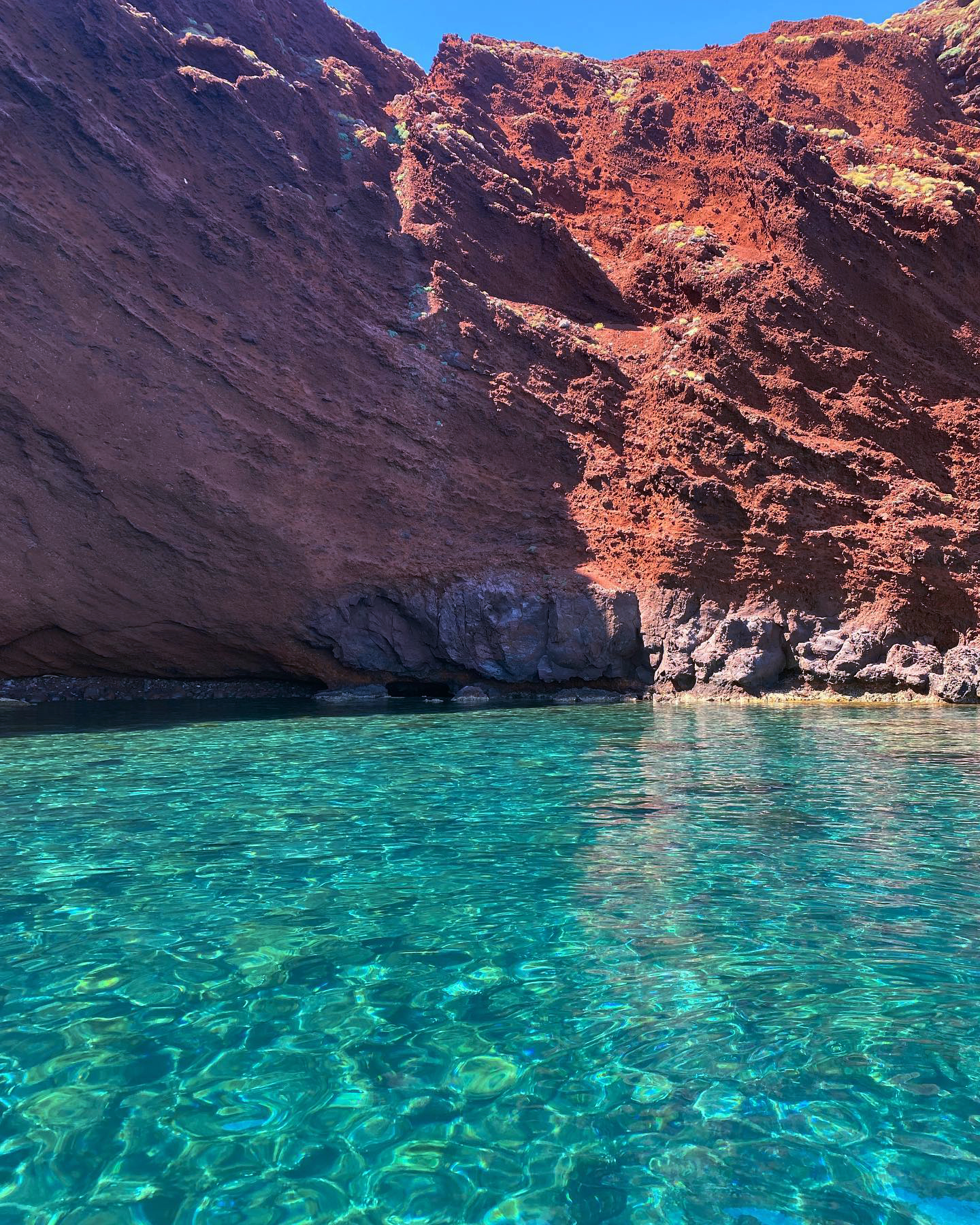 Beaches and coves of Capraia