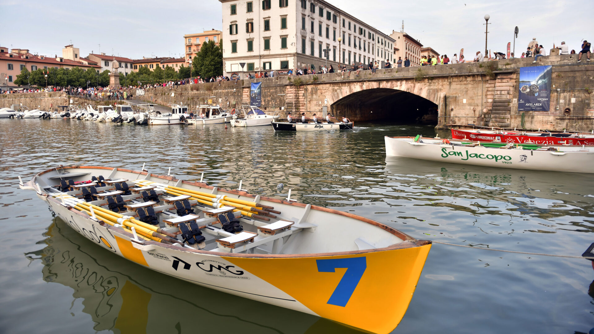 The thrill of the Livorno Rowing Races