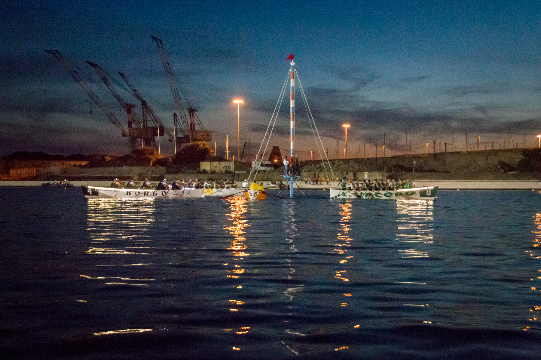 The thrill of the Livorno Rowing Races