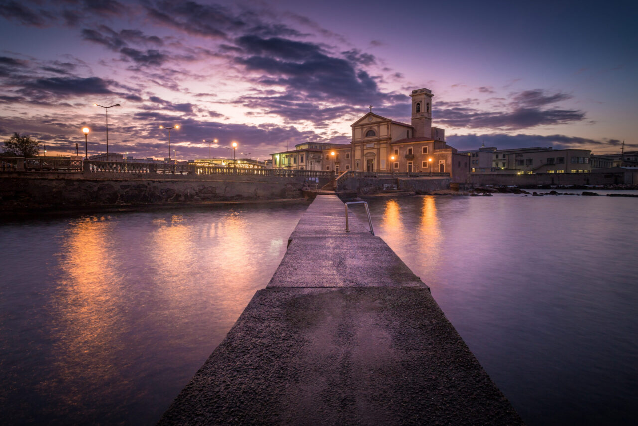 The seafront of Livorno