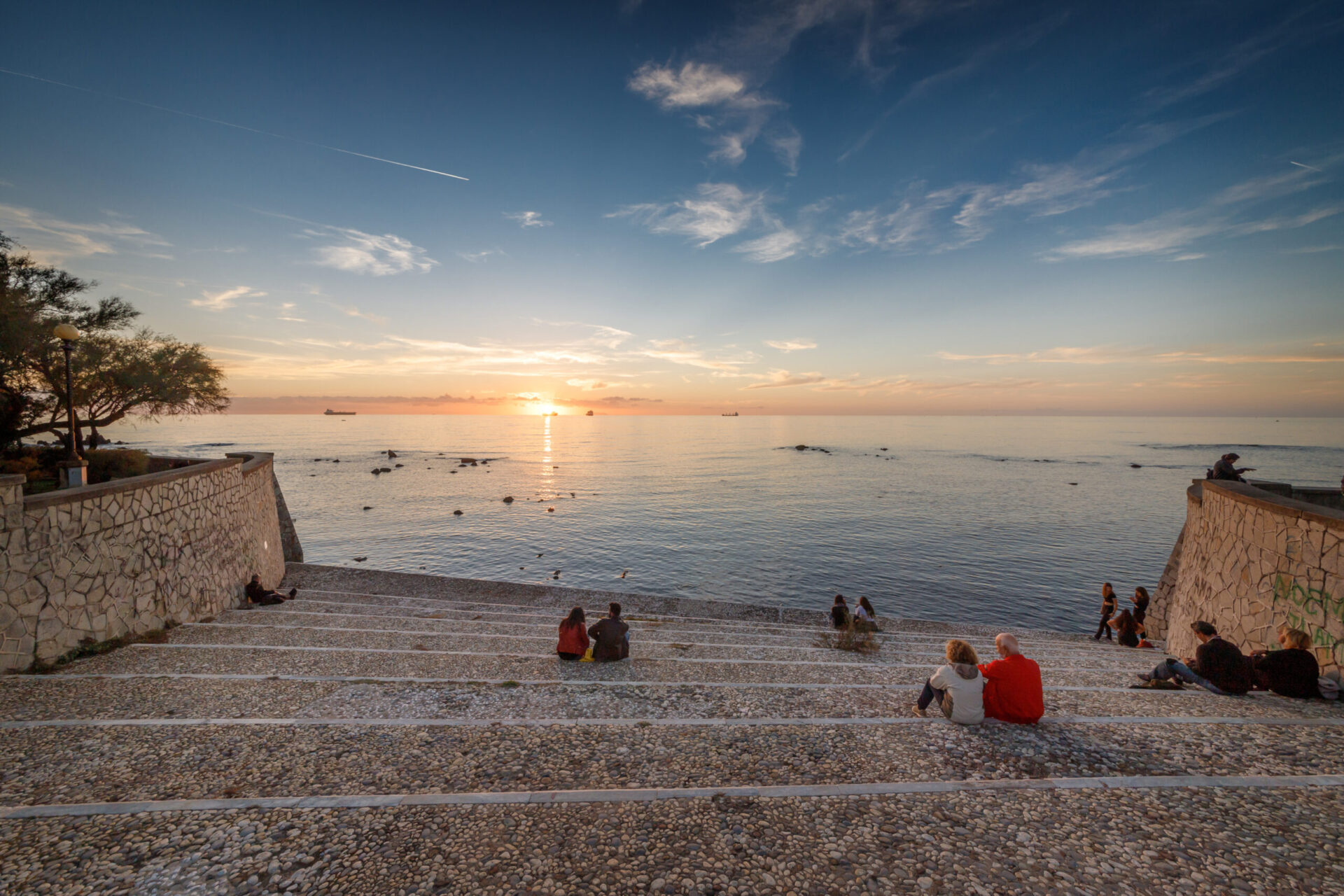 The seafront of Livorno