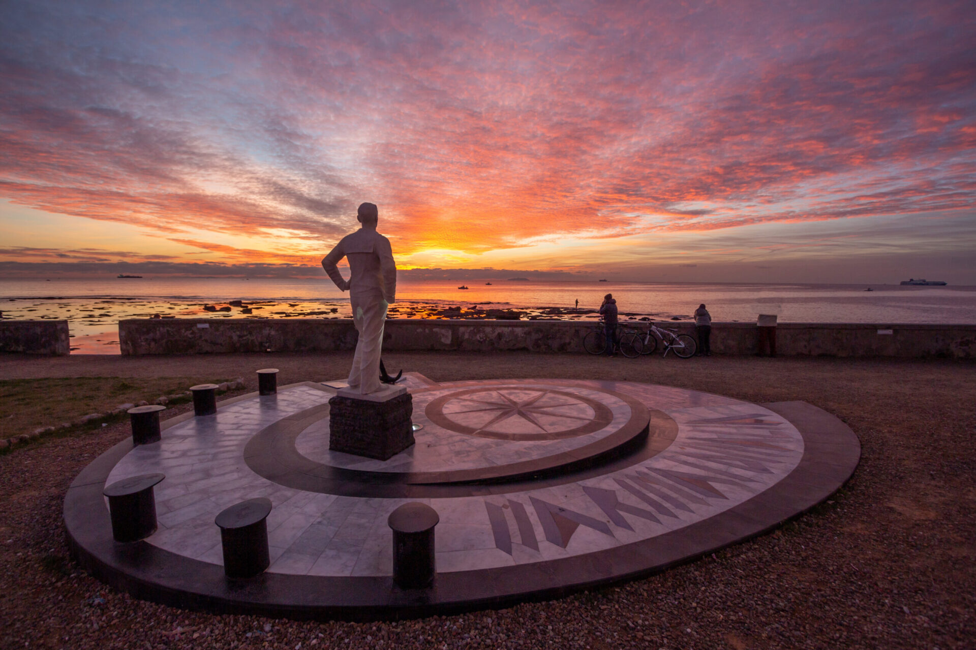 The seafront of Livorno