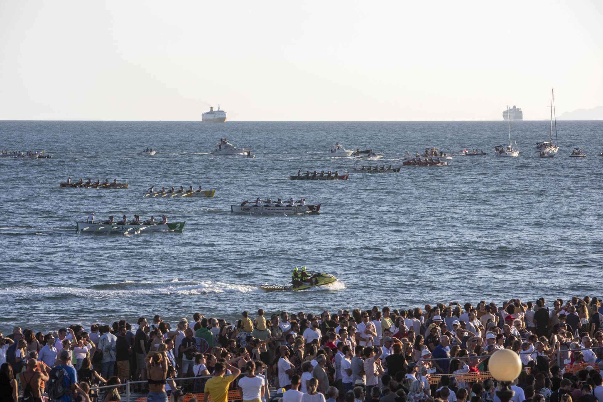 The thrill of the Livorno Rowing Races