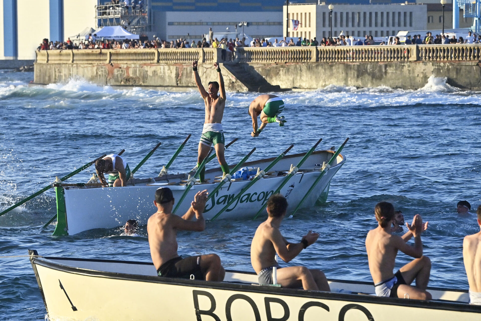 The thrill of the Livorno Rowing Races