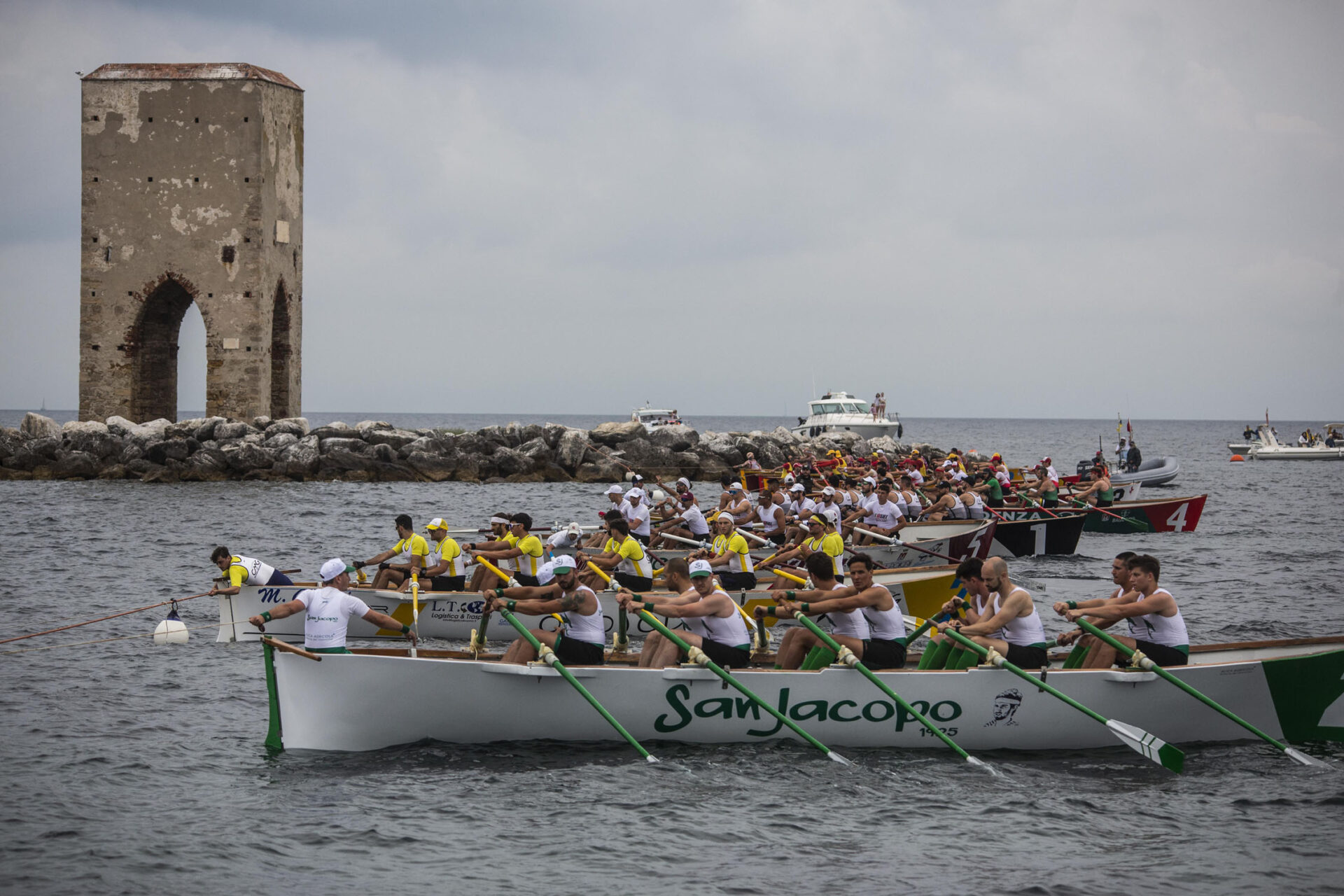 The thrill of the Livorno Rowing Races