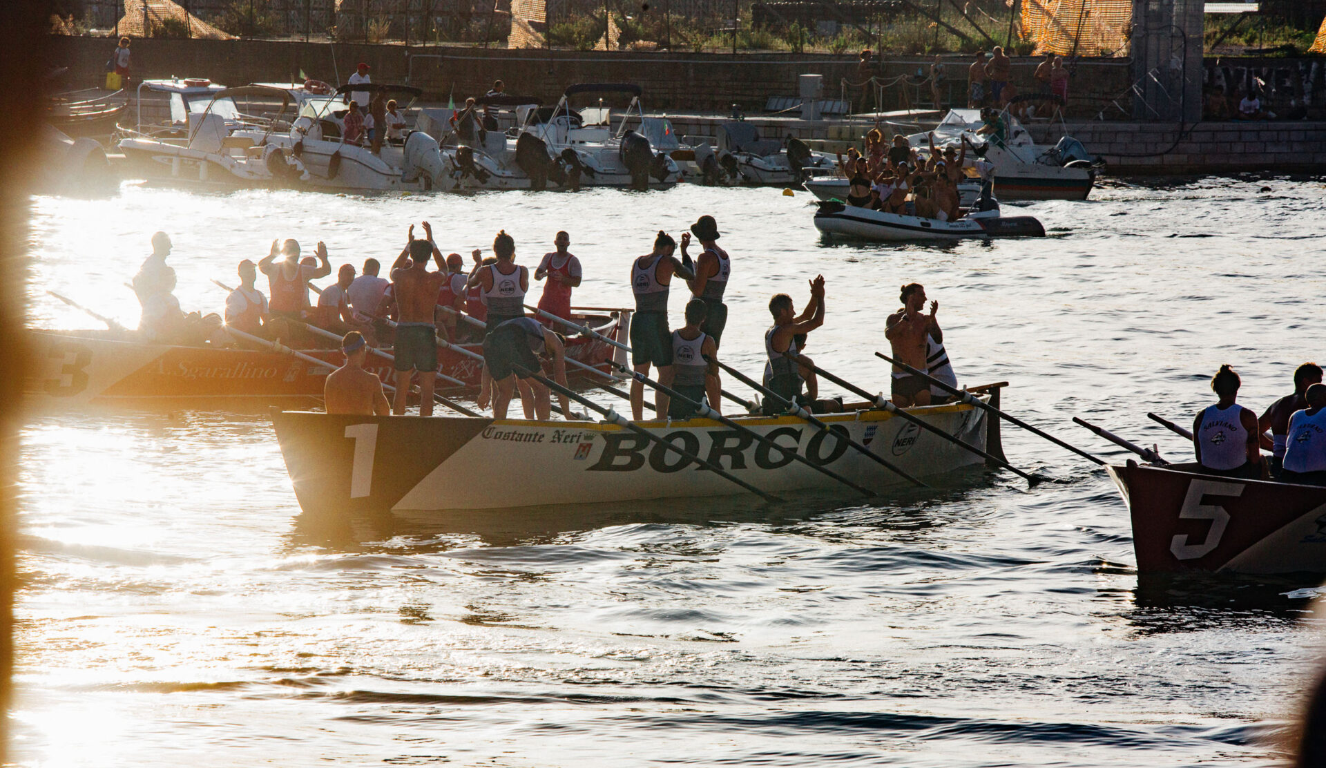 The thrill of the Livorno Rowing Races