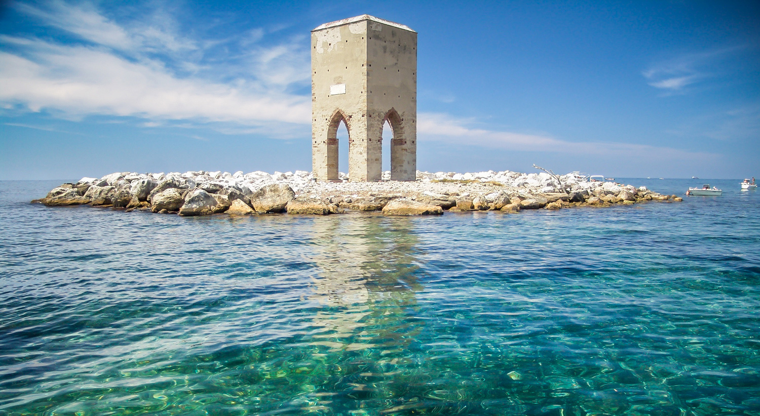 Livorno in open seas