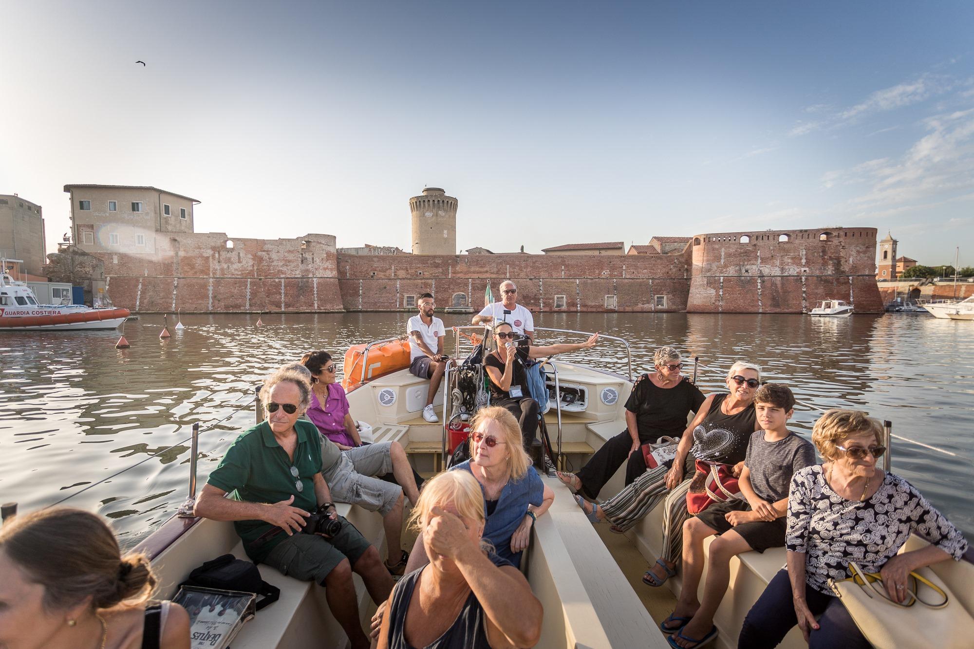 Canal boat tour